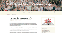 Desktop Screenshot of cserkeszek.hu
