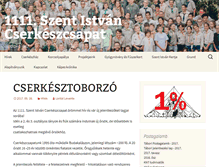 Tablet Screenshot of cserkeszek.hu
